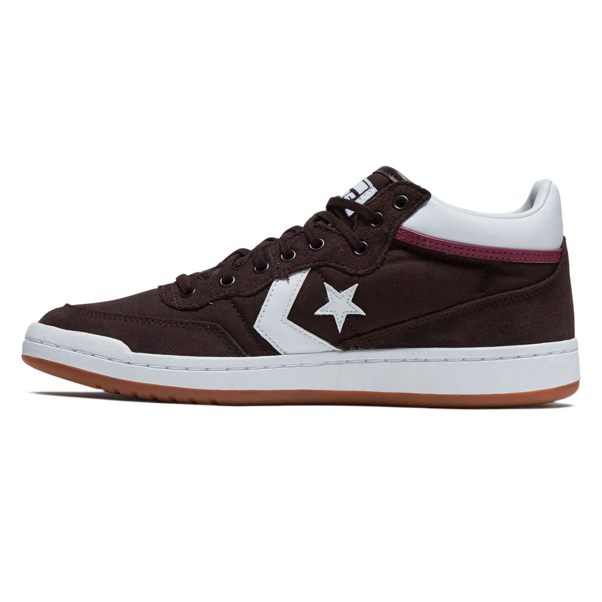Converse Fastbreak Pro Mid Shoes - Rugged Brown/White/Mesa Rose Street Wear