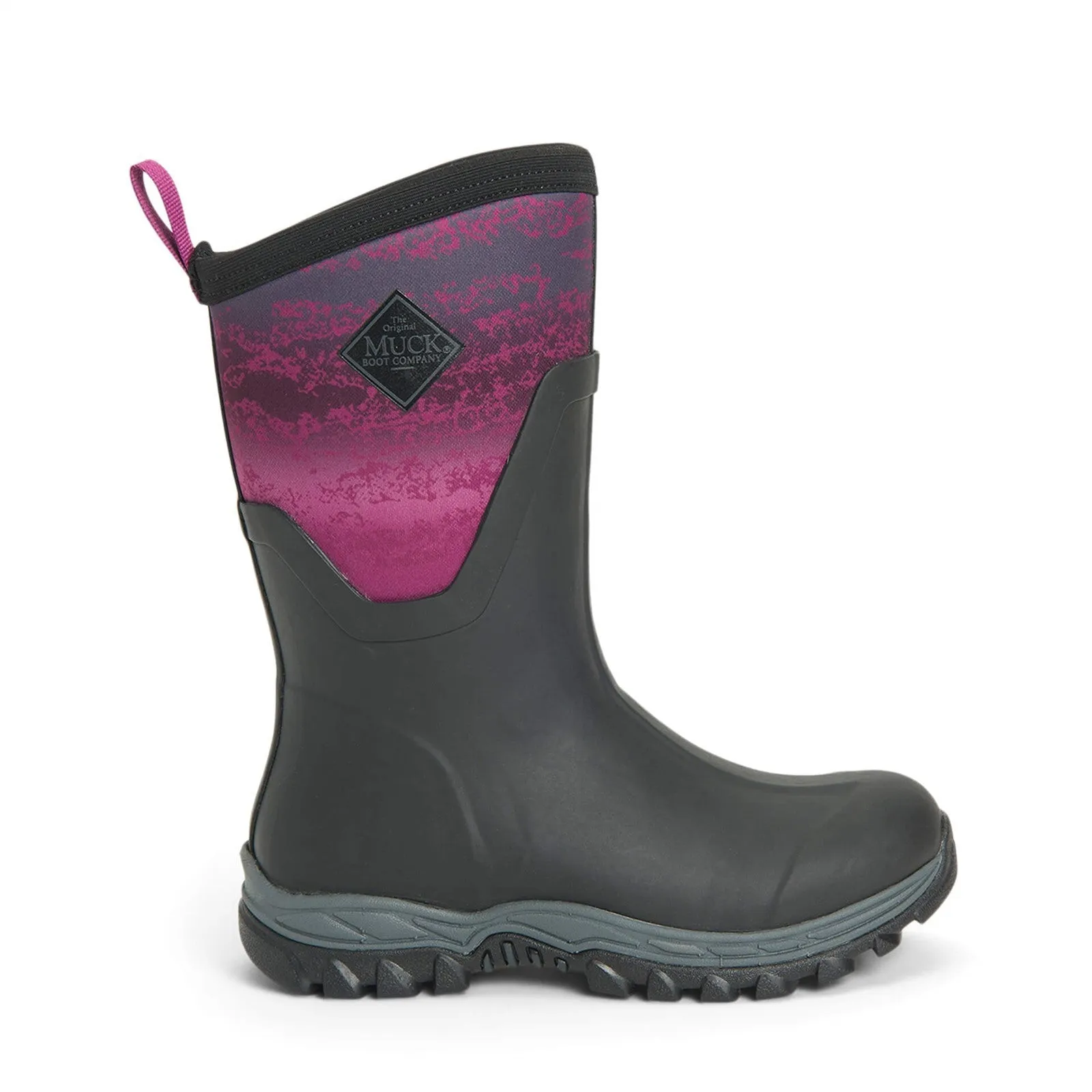 Trail Boots Muck Boots Womens Arctic Sport Mid Wellington Boots Black