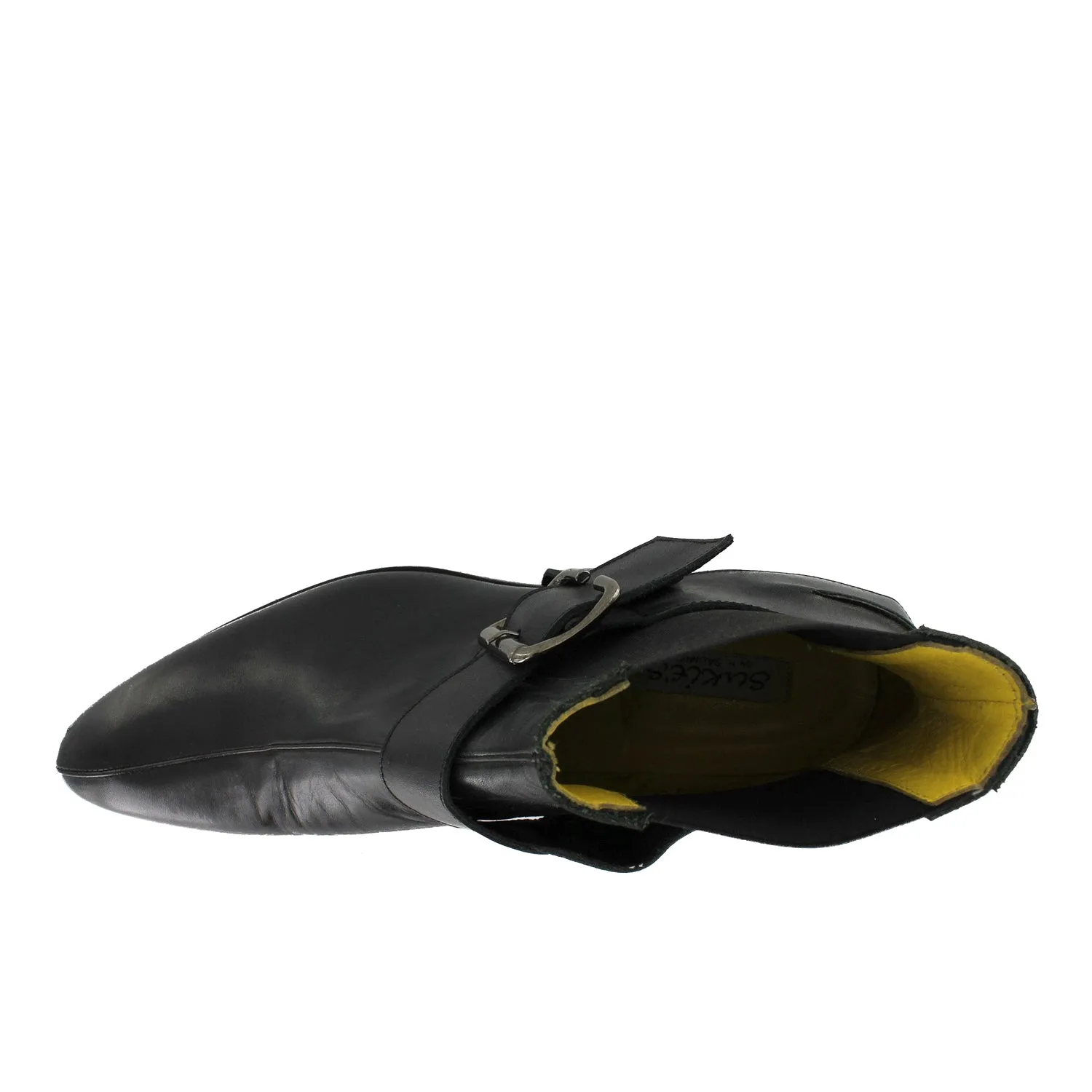 Rugged Comfort Winter Must-Have 3103C - Black Chelsea With Yellow Iron Cross