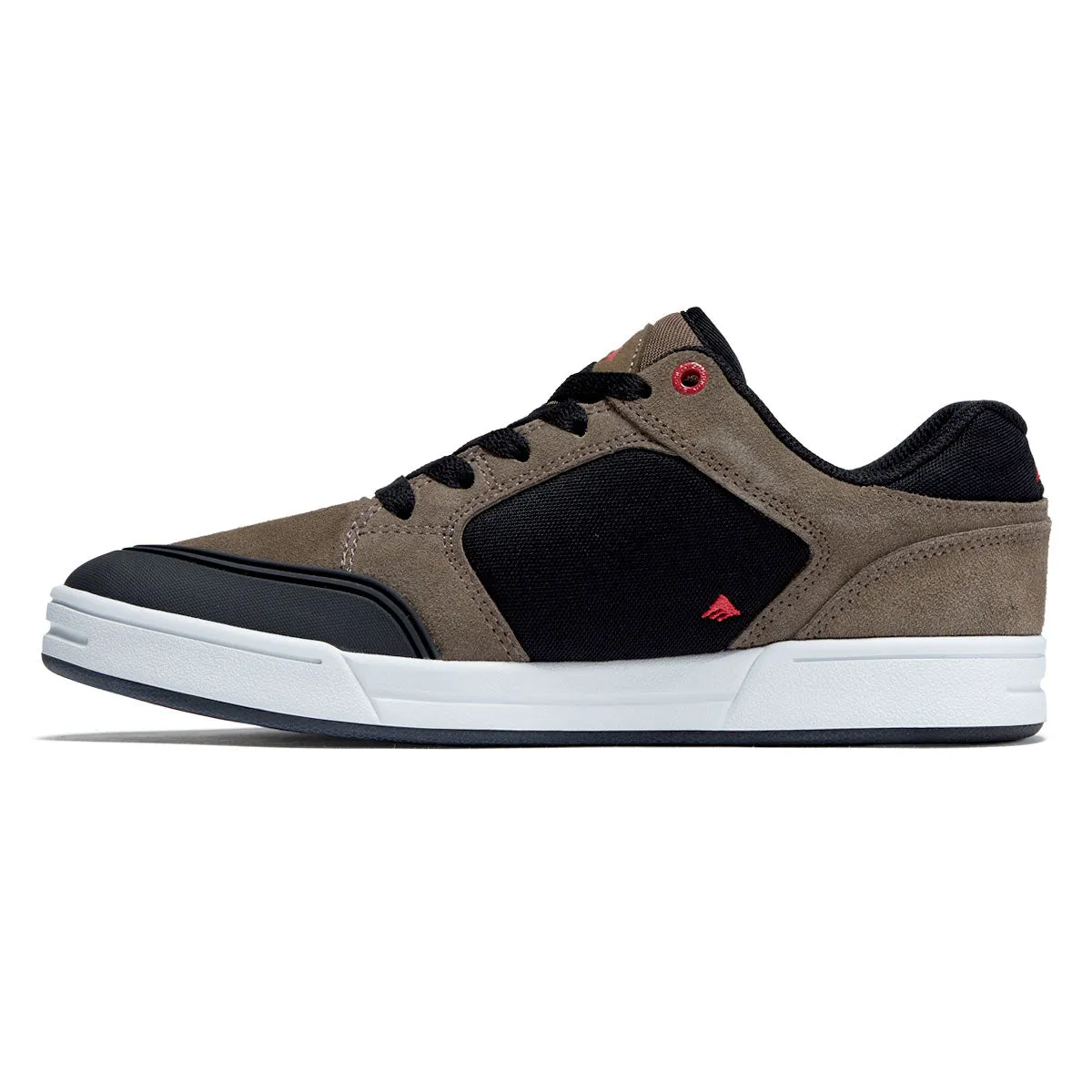 Street Ready gentle touch Emerica Heritic Shoes - Brown/Black