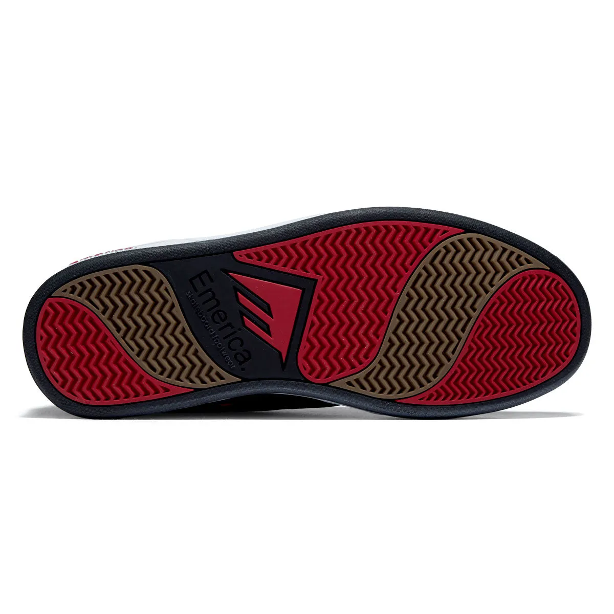 Emerica Heritic Shoes - Brown/Black Skate Gear Ride Extended Ride