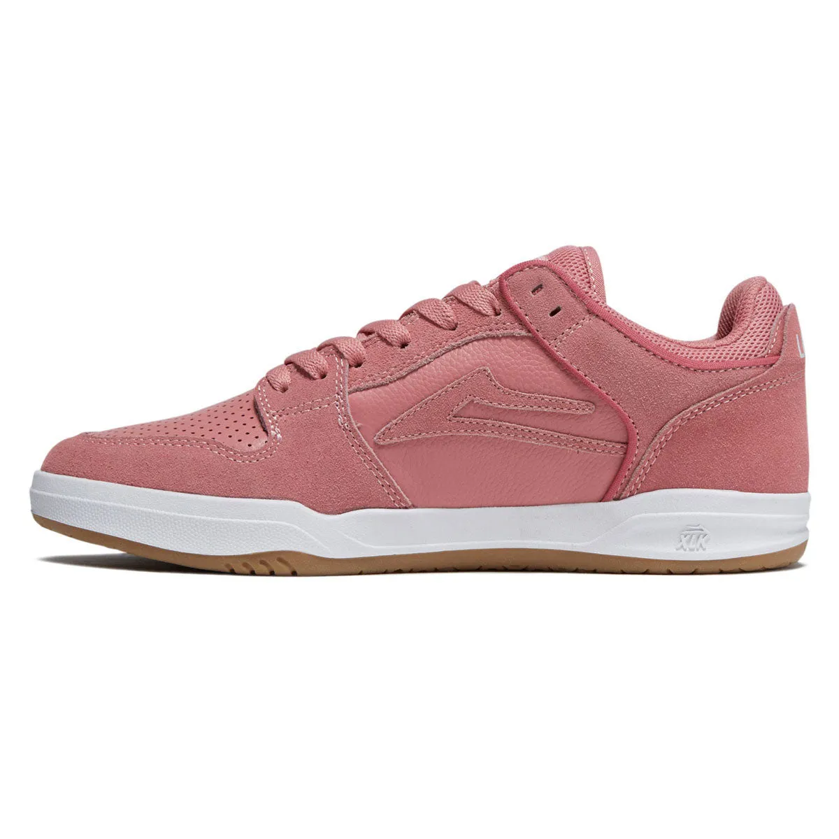 Reinforced toe Impact Ease Lakai Telford Low Shoes - Rose Suede