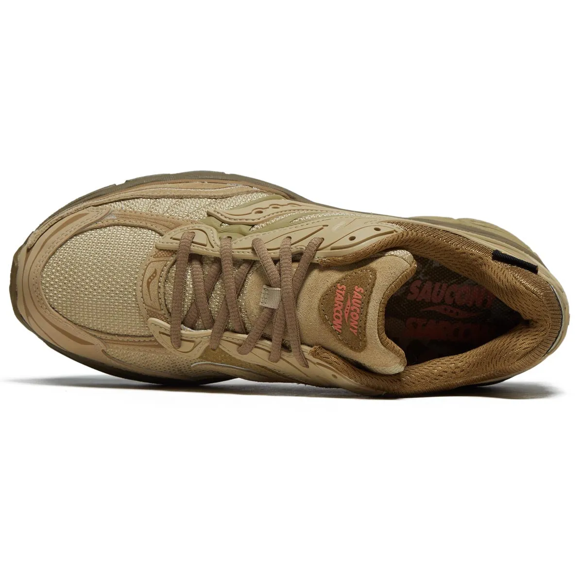Easy Skate Ride Saucony x Starcow Progrid Omni 9 Shoes - Beige/Tan
