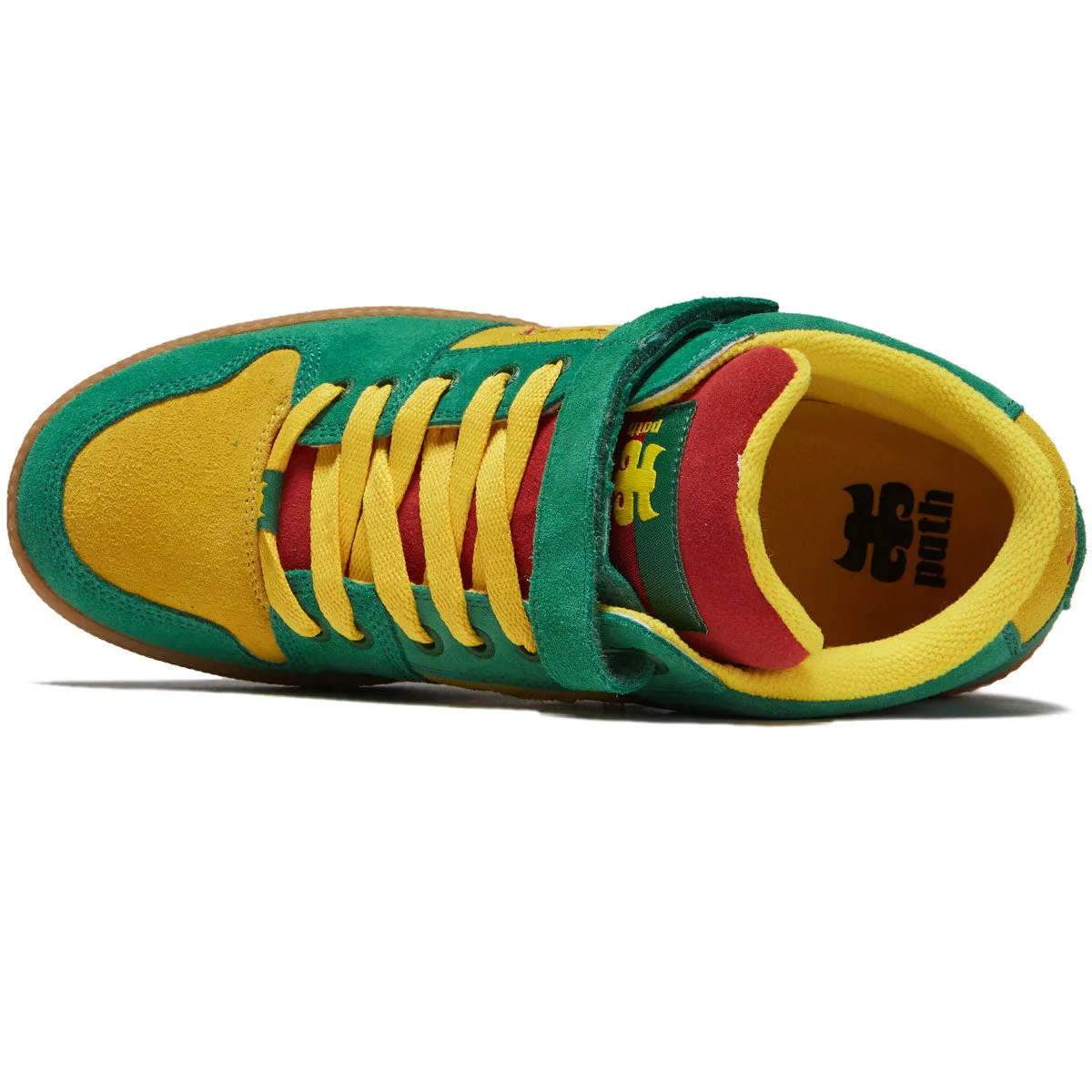 Skater Movement Fit Active Action IPath Grasshopper Shoes - Rasta
