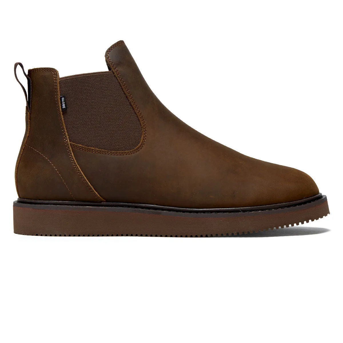 Globe Dover II Vibram Shoes - Brown Crazyhorse Comfort arch Anti Bacterial