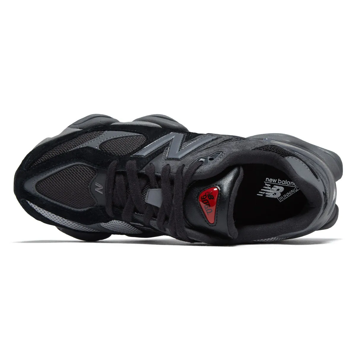 Skater Performance New Balance 9060 Shoes - Black/Castlerock/Rain Cloud