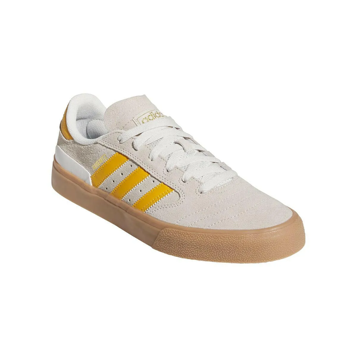 Adidas - Busenitz Vulc II Shoes White/Yellow/Gold flex design