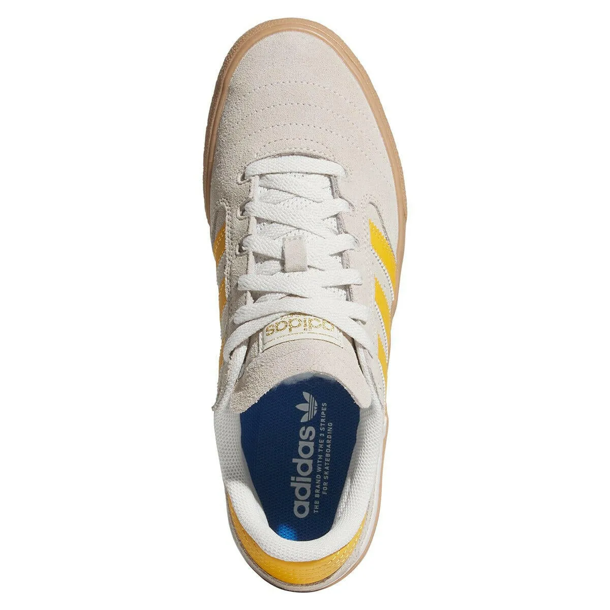 Supportive arch Adidas - Busenitz Vulc II Shoes White/Yellow/Gold