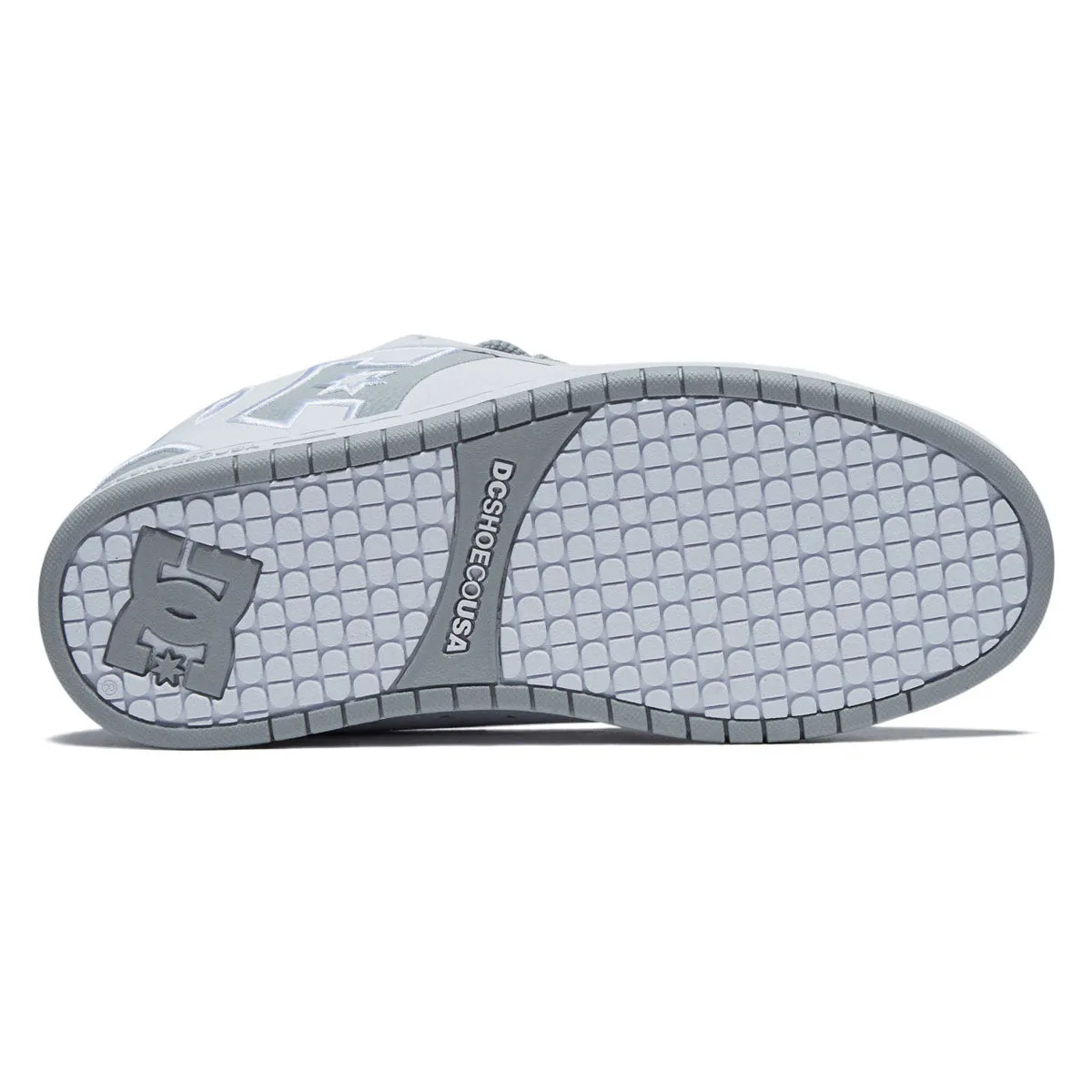 Grip Comfort DC Court Graffik SQ Shoes - White/Grey