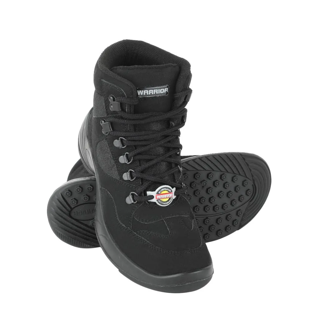 dust resistant Waterproof Design Warrior Black Defence Trekking Shoes for Men 3029_MOUNTAIN By Liberty