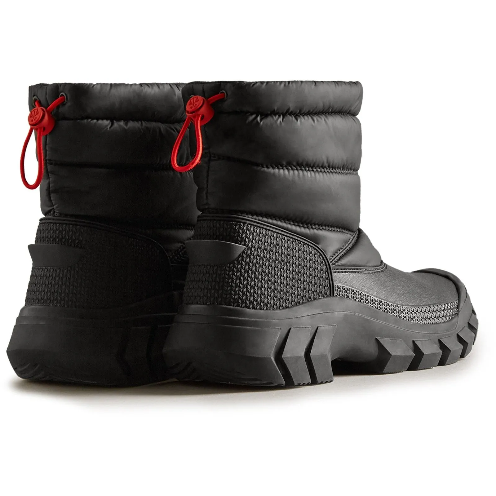 Footwear for All Weather Hunter Womens Intrepid Short Snow Boot Black
