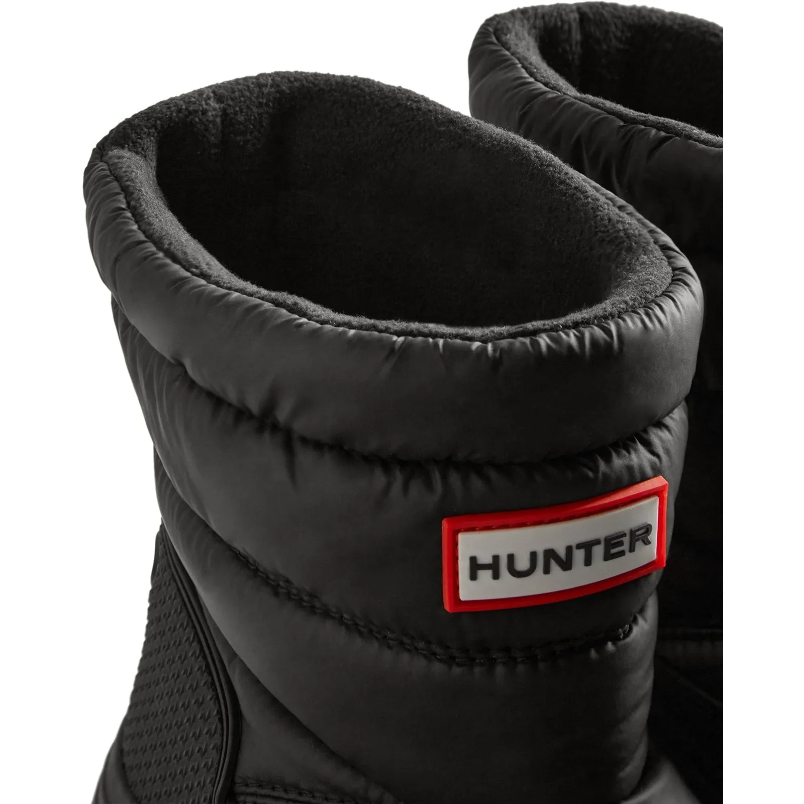 Hunter Womens Intrepid Short Snow Boot Black Rain Comfort