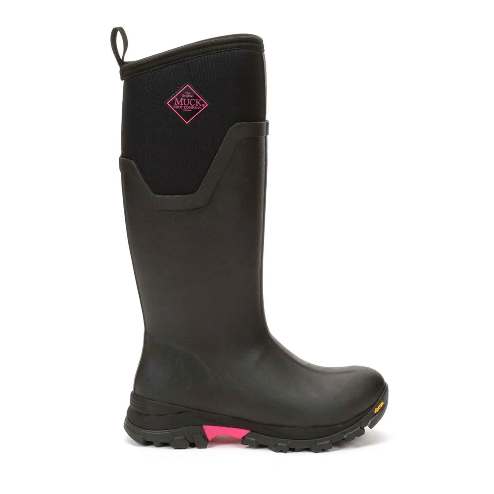 Heavy Duty Walking Boots Outdoor Adventure Boots Muck Boots Womens Arctic Ice Tall Wellingtons Black