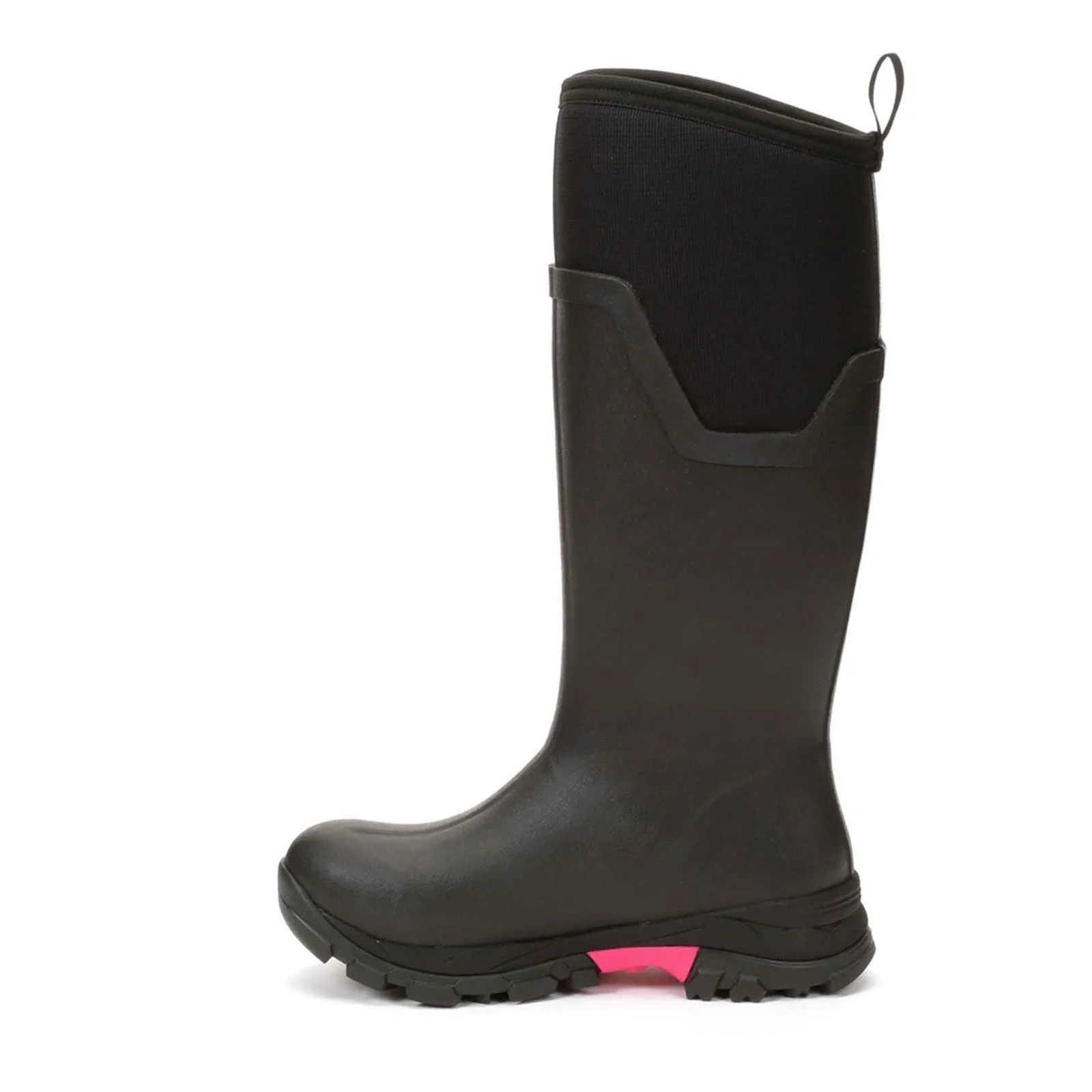 Heavy Weather Protection Wind Resistant Muck Boots Womens Arctic Ice Tall Wellingtons Black