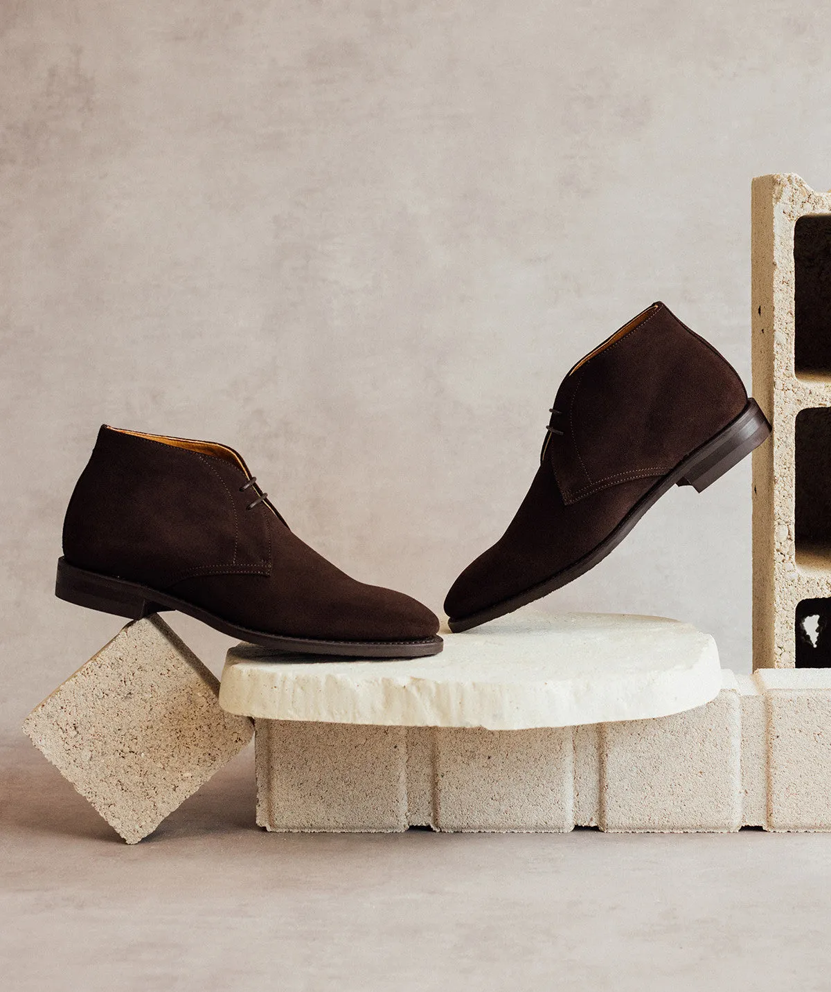 Comfortable Insole Heat Free Bottines CHUKKA 1986 Daim Marron