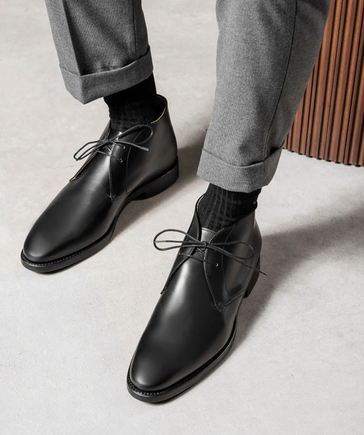 Snow Ride Bottines CHUKKA 1986 Noir