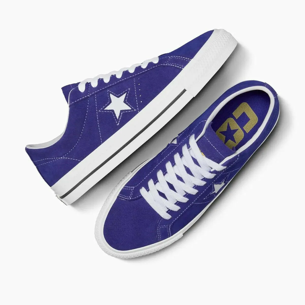Converse - One Star Pro Shoes Night Indigo/White/Black Adaptive Fit Shockproof Midsole