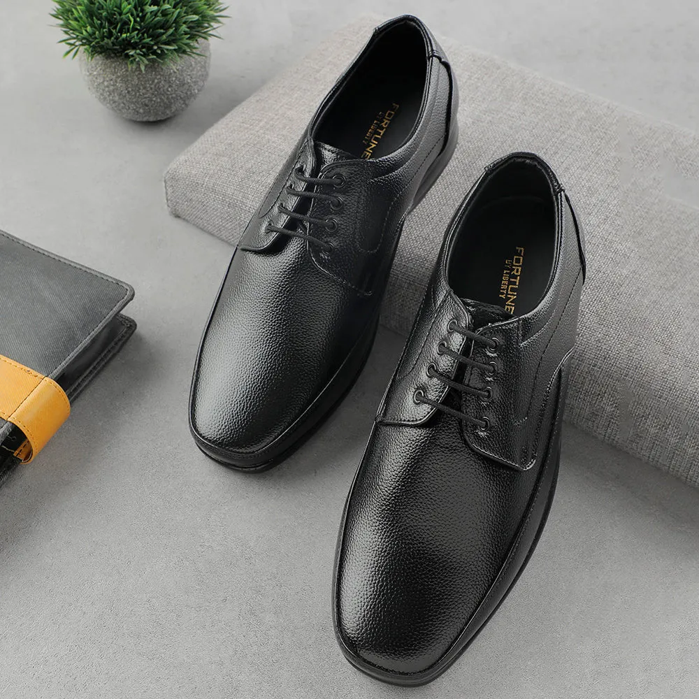 Smart Style Quick lace Fortune Black Lacing Formal Derby Shoes For Men HML-6E By Liberty