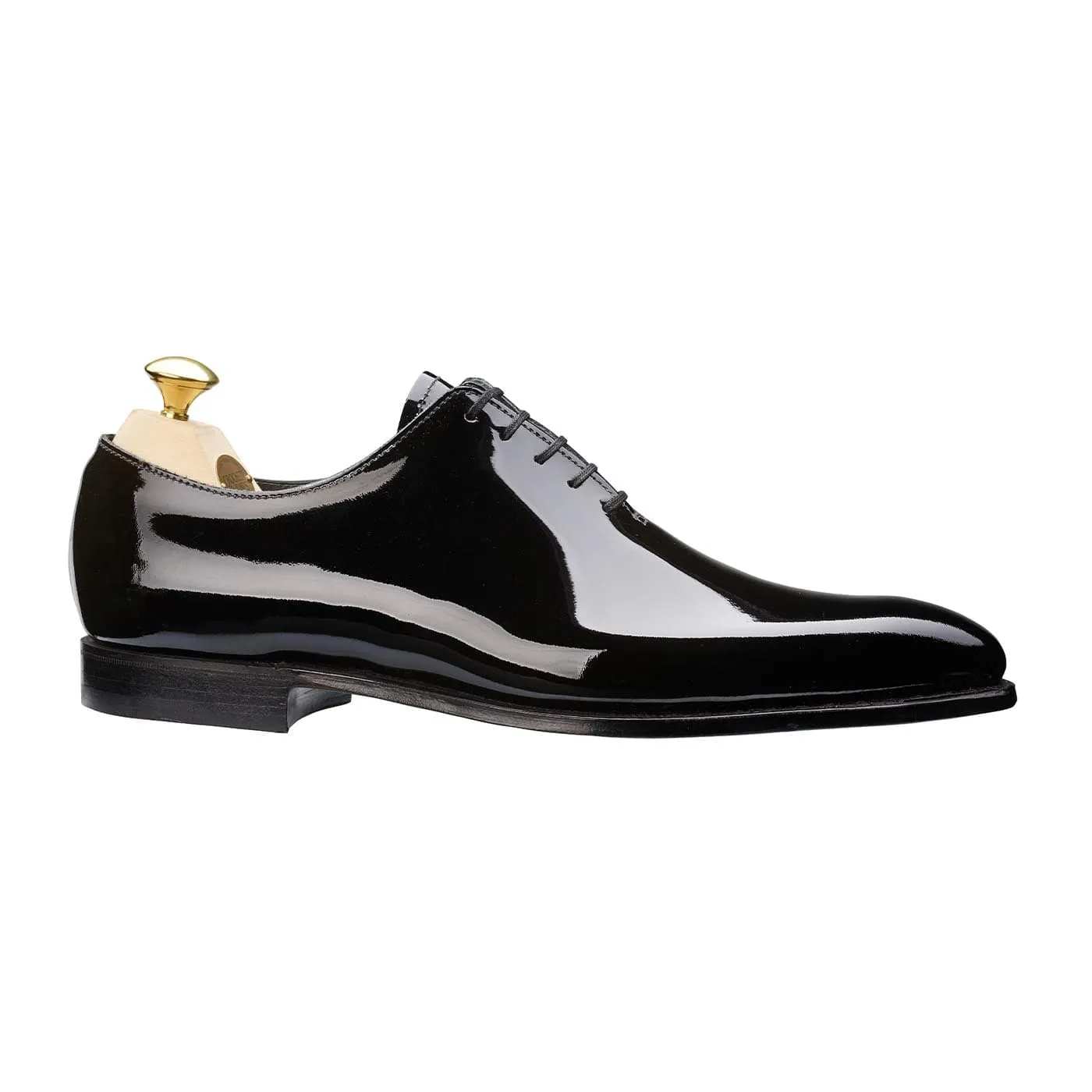Work Ready Leather Look Alex Black Patent