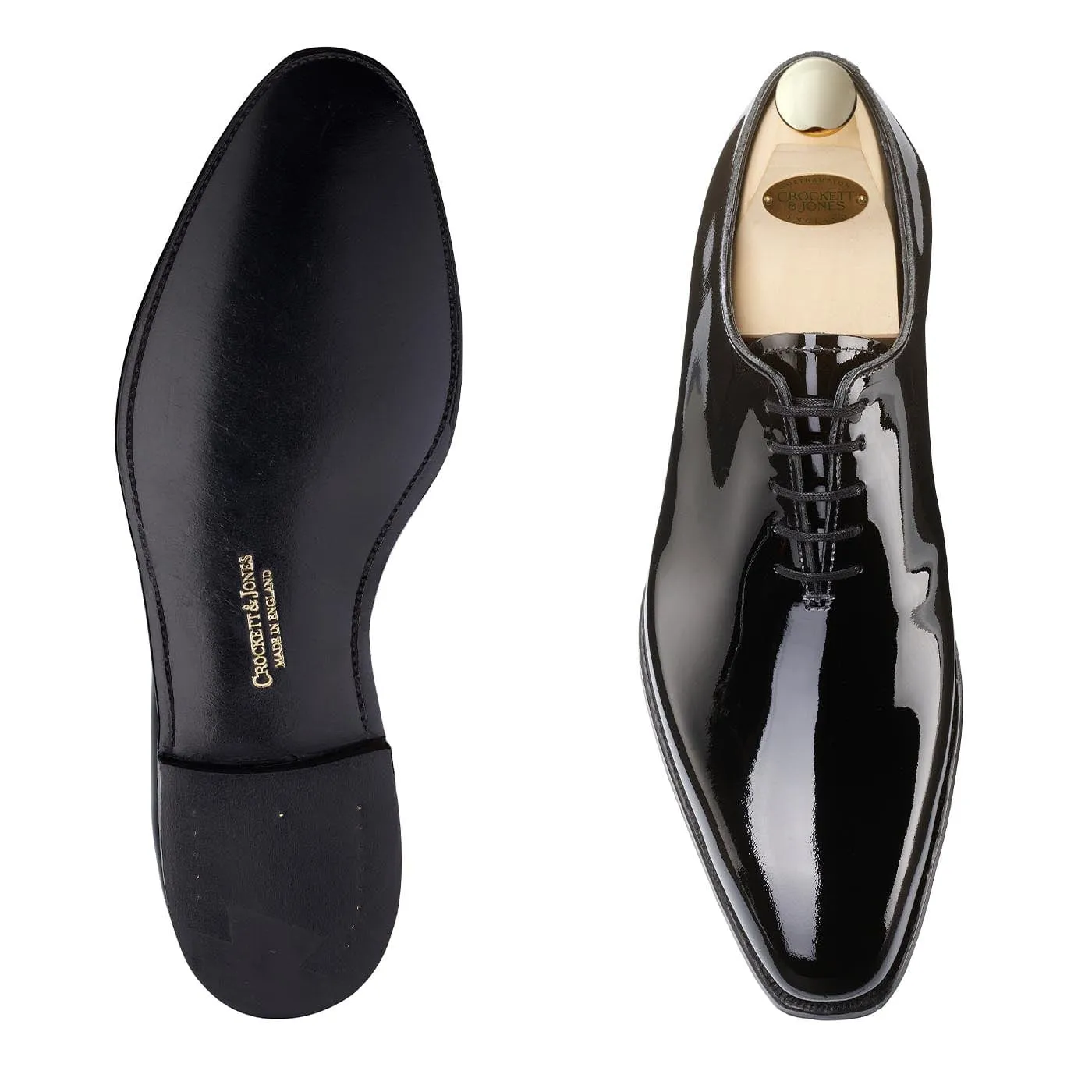 Alex Black Patent Smart Dress