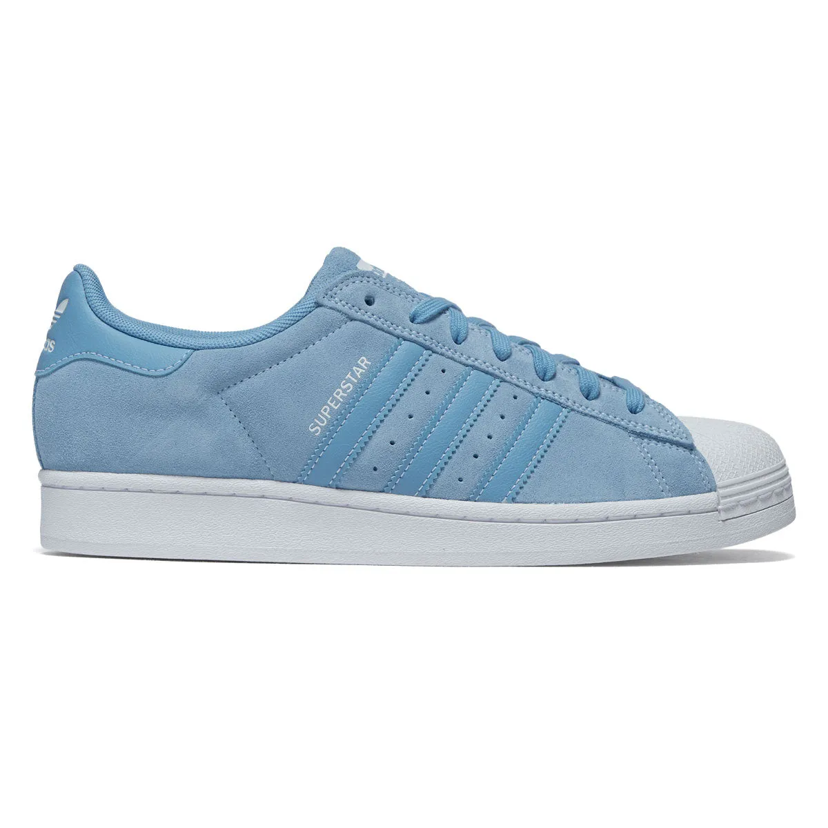 Skate Life Ready Heavy Duty Adidas Superstar ADV Shoes - Light Blue/Ftwr White/Light Blue