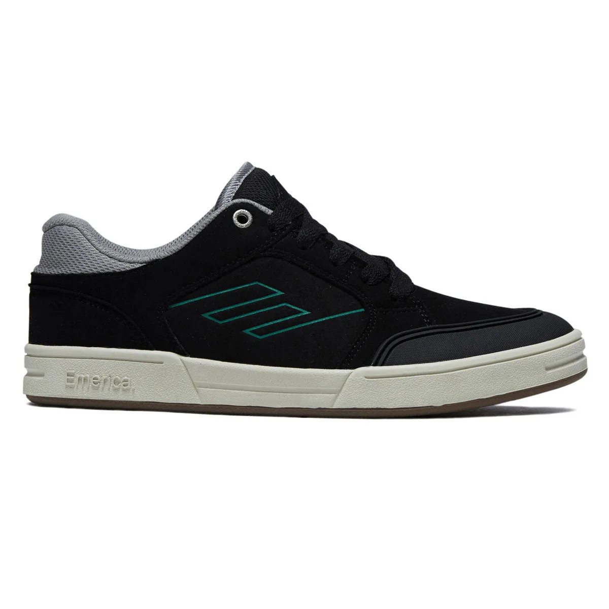 Rugged Outsole Emerica Heritic Shoes - Black/Tan