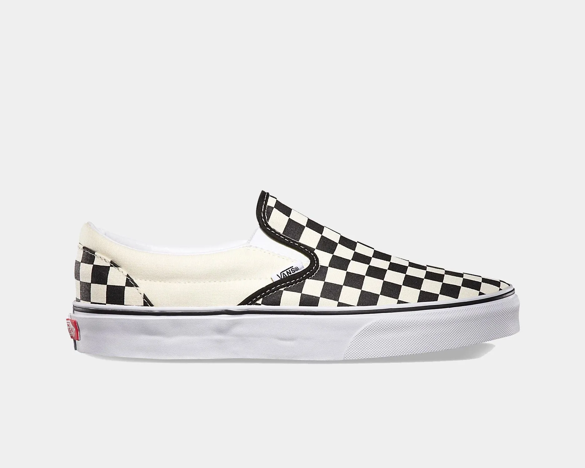 Double Stitch Checkerboard Slip On
