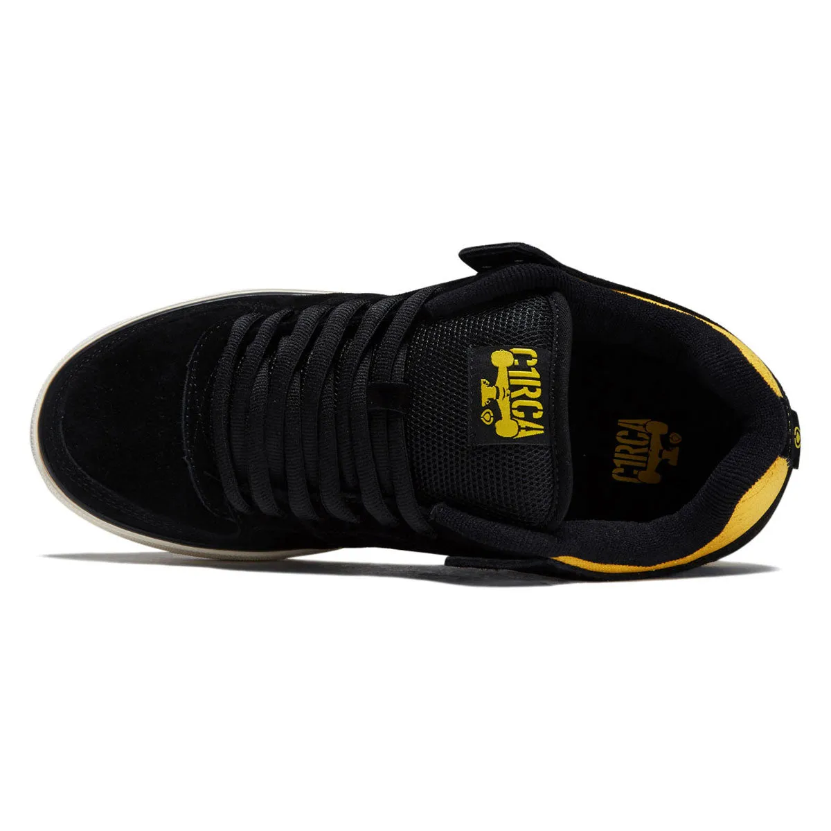 C1rca Tre Shoes - Jet Black/Black/Yellow Action Ready