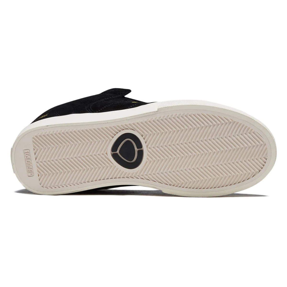 C1rca Tre Shoes - Jet Black/Black/Yellow Long Ride Skateboard Motion