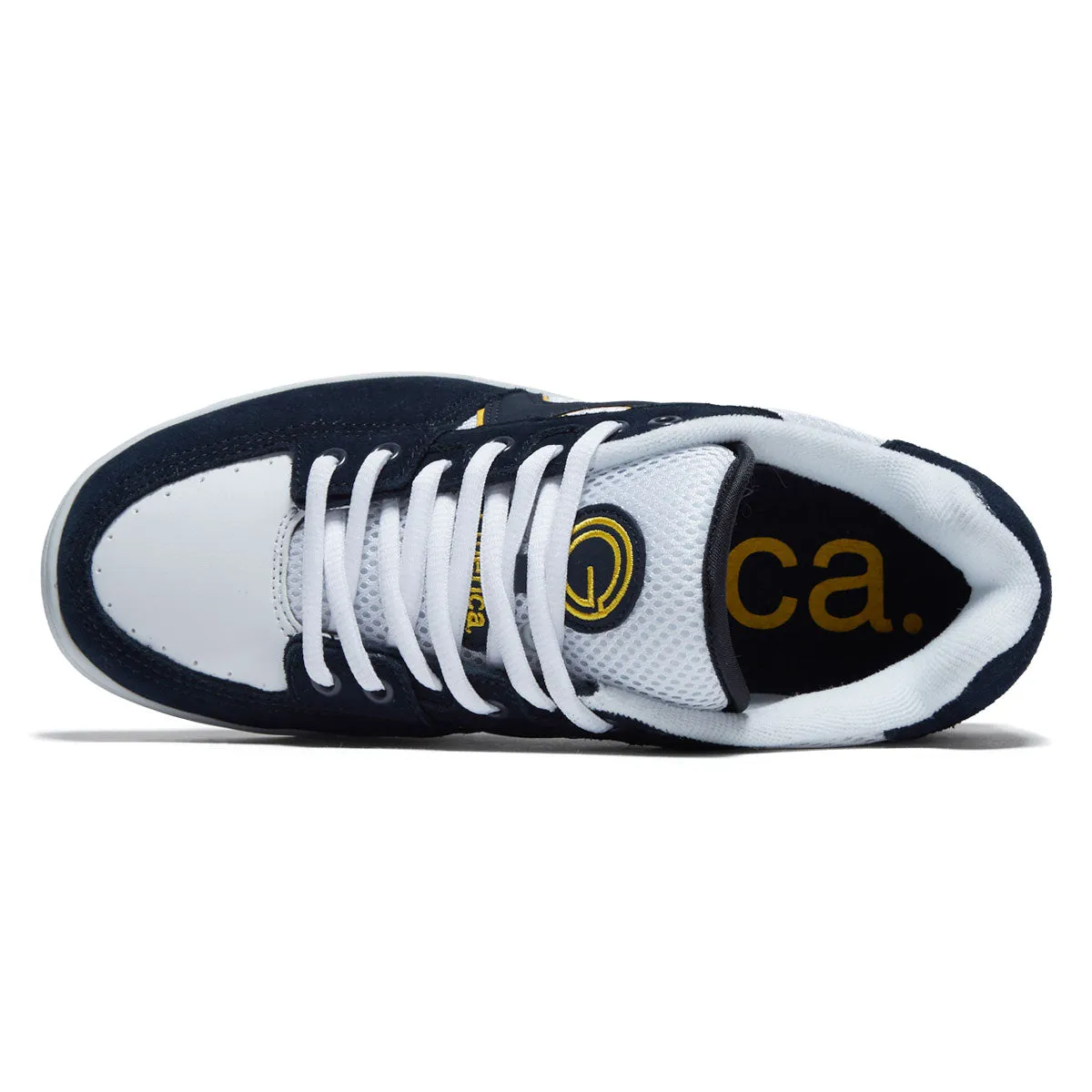 Easy Ride Emerica OG-1 Shoes - Navy/White/Yellow