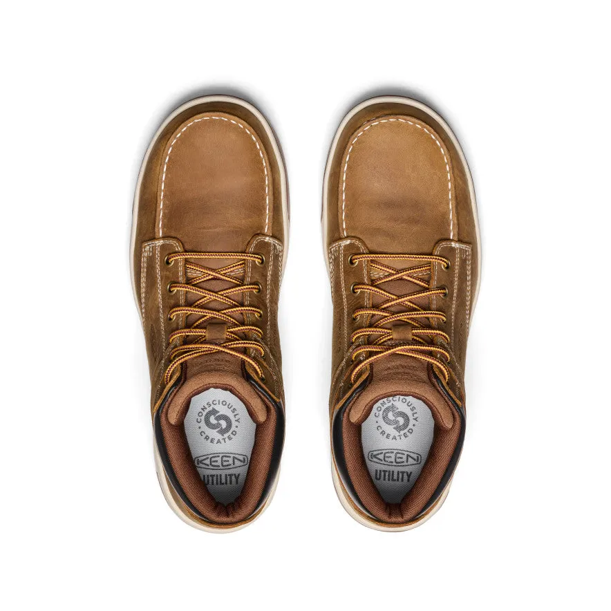 High Support Fit Men's Gibson Boot (Carbon Toe)  |  Belgian/Gum