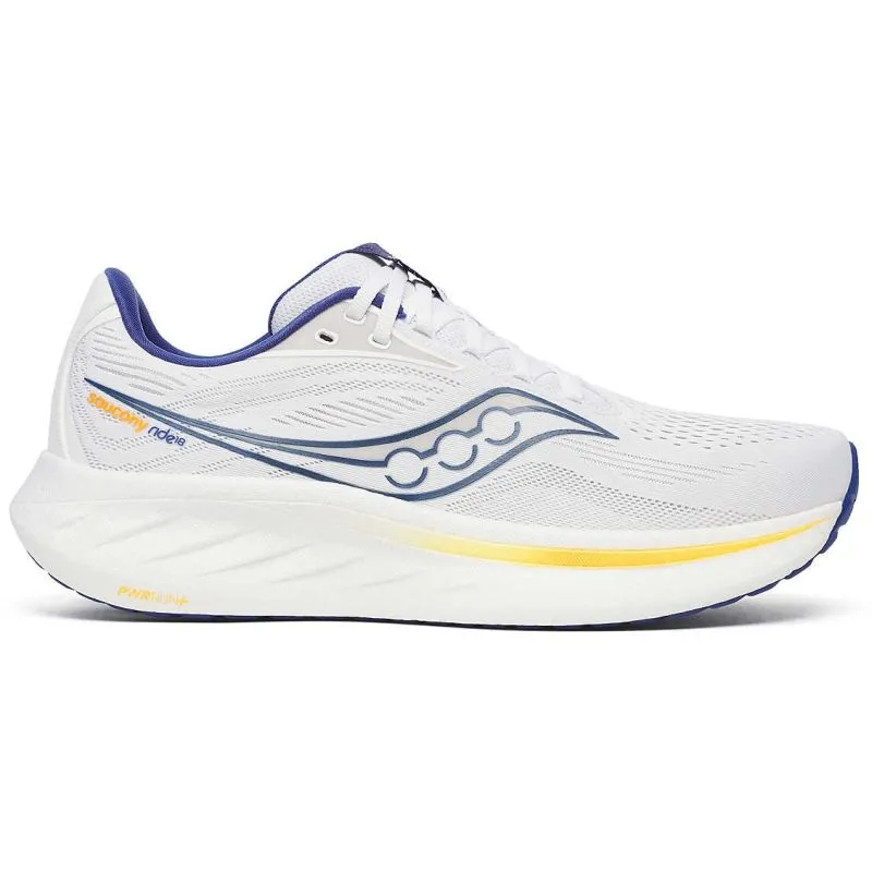 Saucony Ride 18 D Mens Running Shoes Breathable Lining fitness enthusiasts' shoes