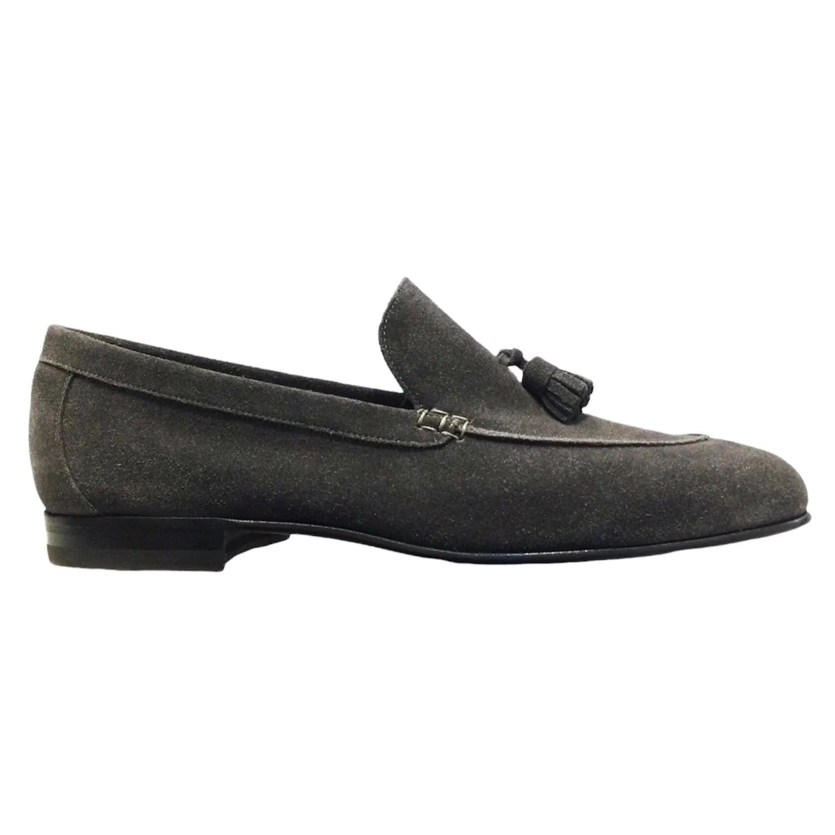 Relaxed Padding Comfy Flow LOAFER UNLINED WITH TASSELS SUEDE LEATHER