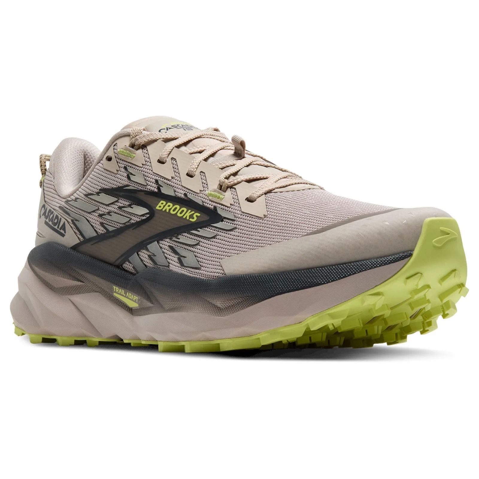 Brooks Mens Cascadia 19  Grey