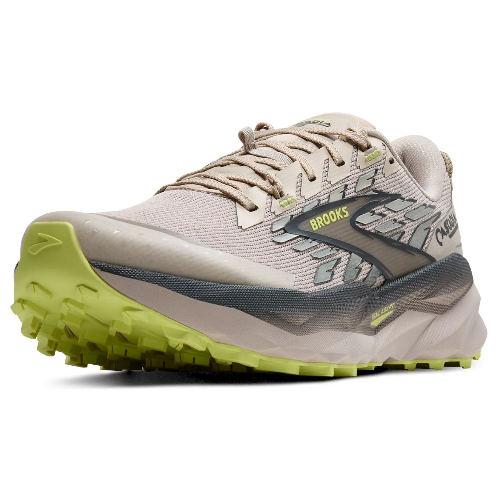 Brooks Mens Cascadia 19  Grey