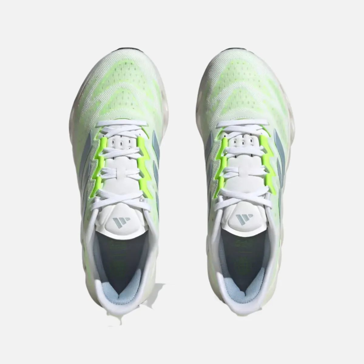 Adidas Switch FWD Men's Running Shoes -Cloud White/Wonder Blue/Lucid Lemon walking stability