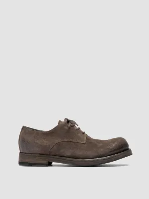 BULLA DD 311 - Green Suede Derby Shoes Injury Safe Ocean Walk