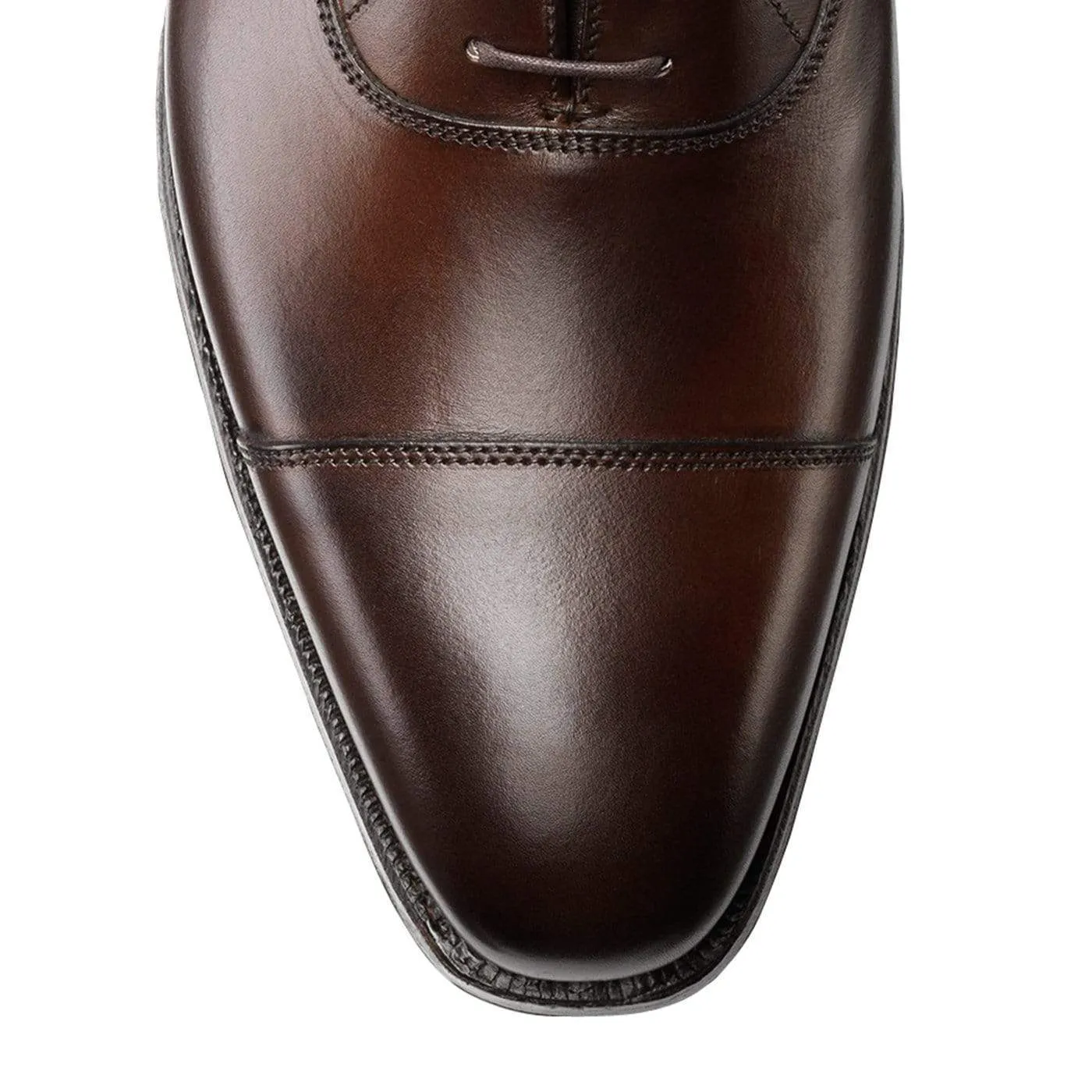 Everyday Shoes Hallam Dark Brown Burnished Calf
