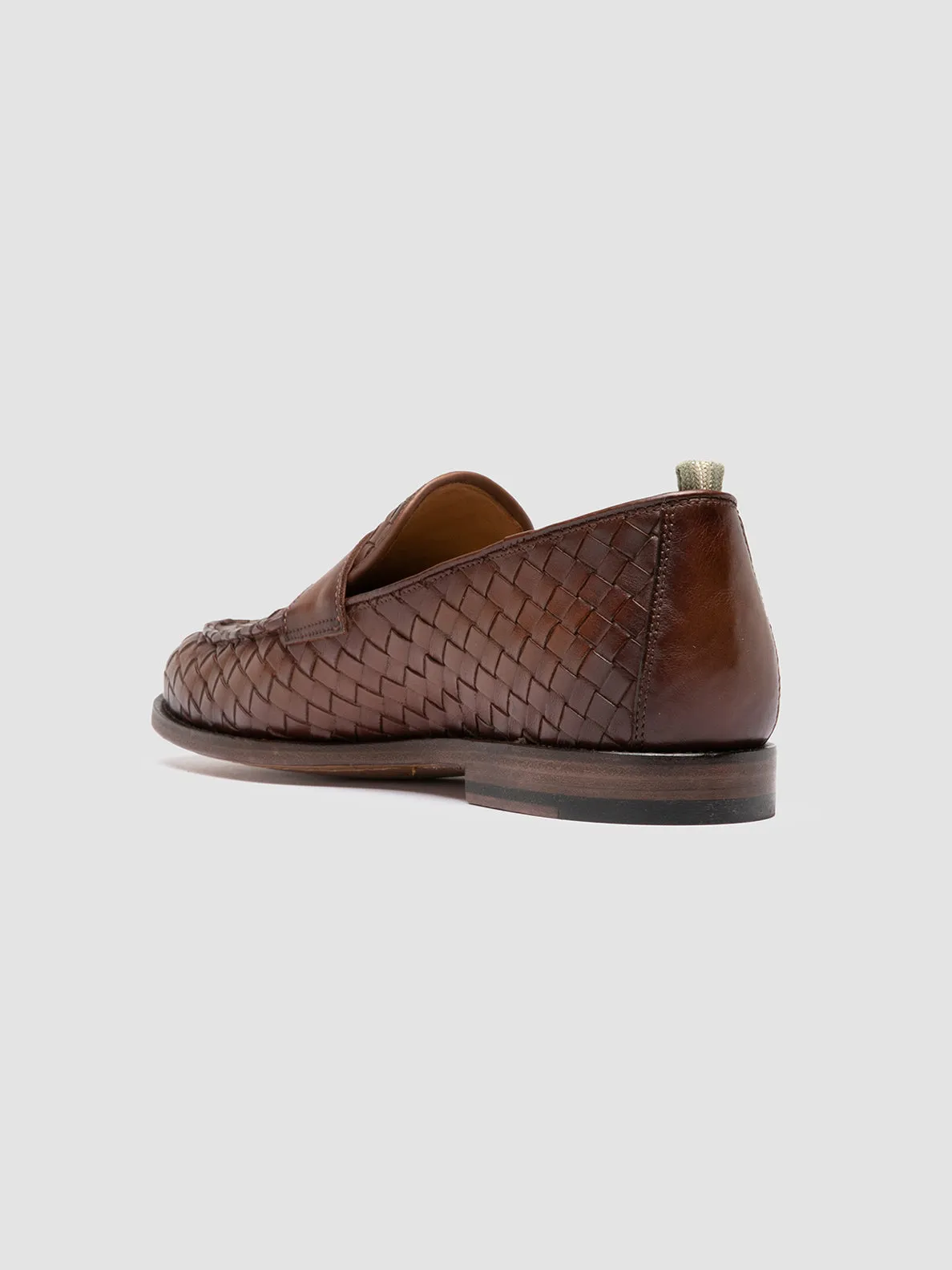 OPERA 003 - Brown Leather Penny Loafers Stylist Approved