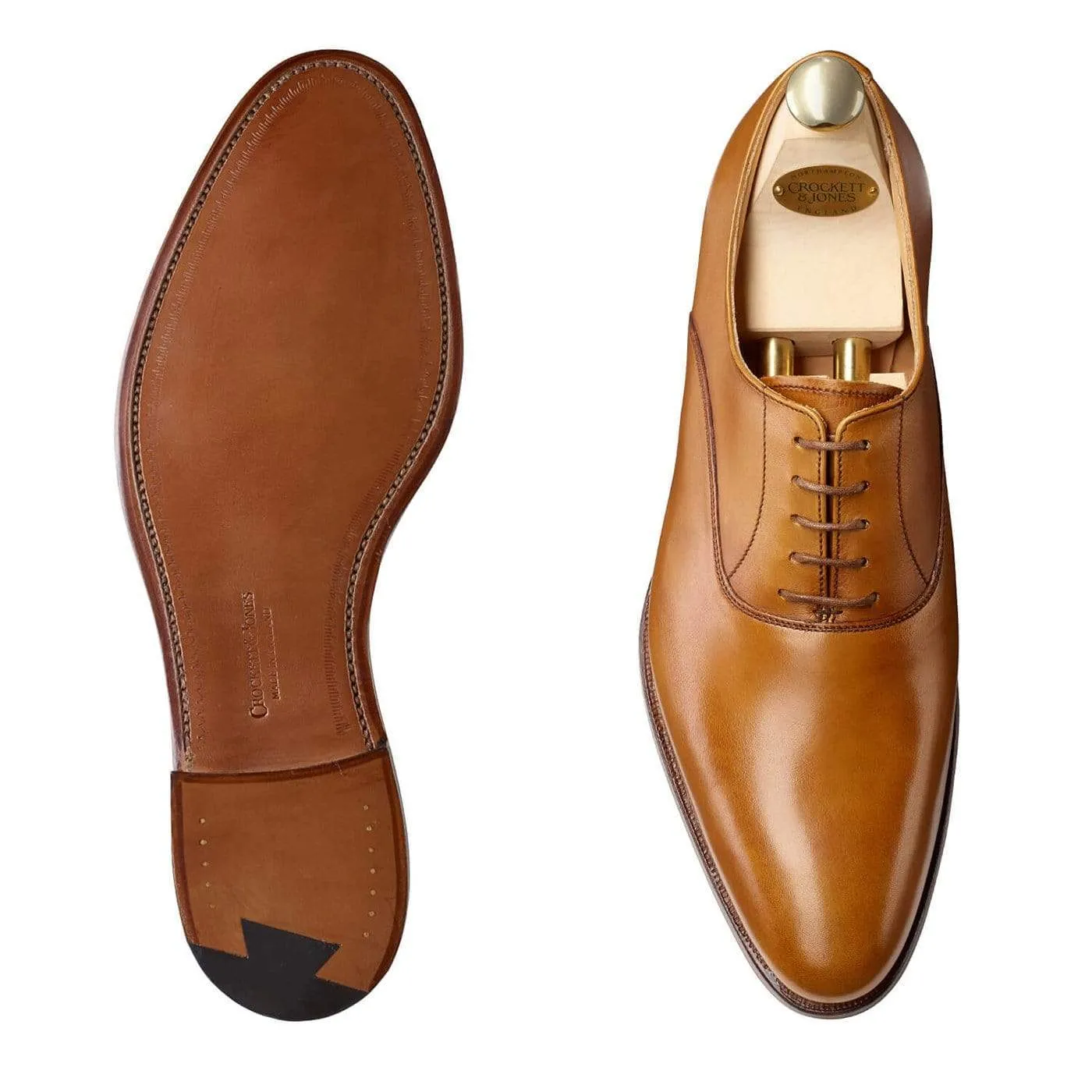 Wembley Beige Burnished Calf Slim Design Step Style
