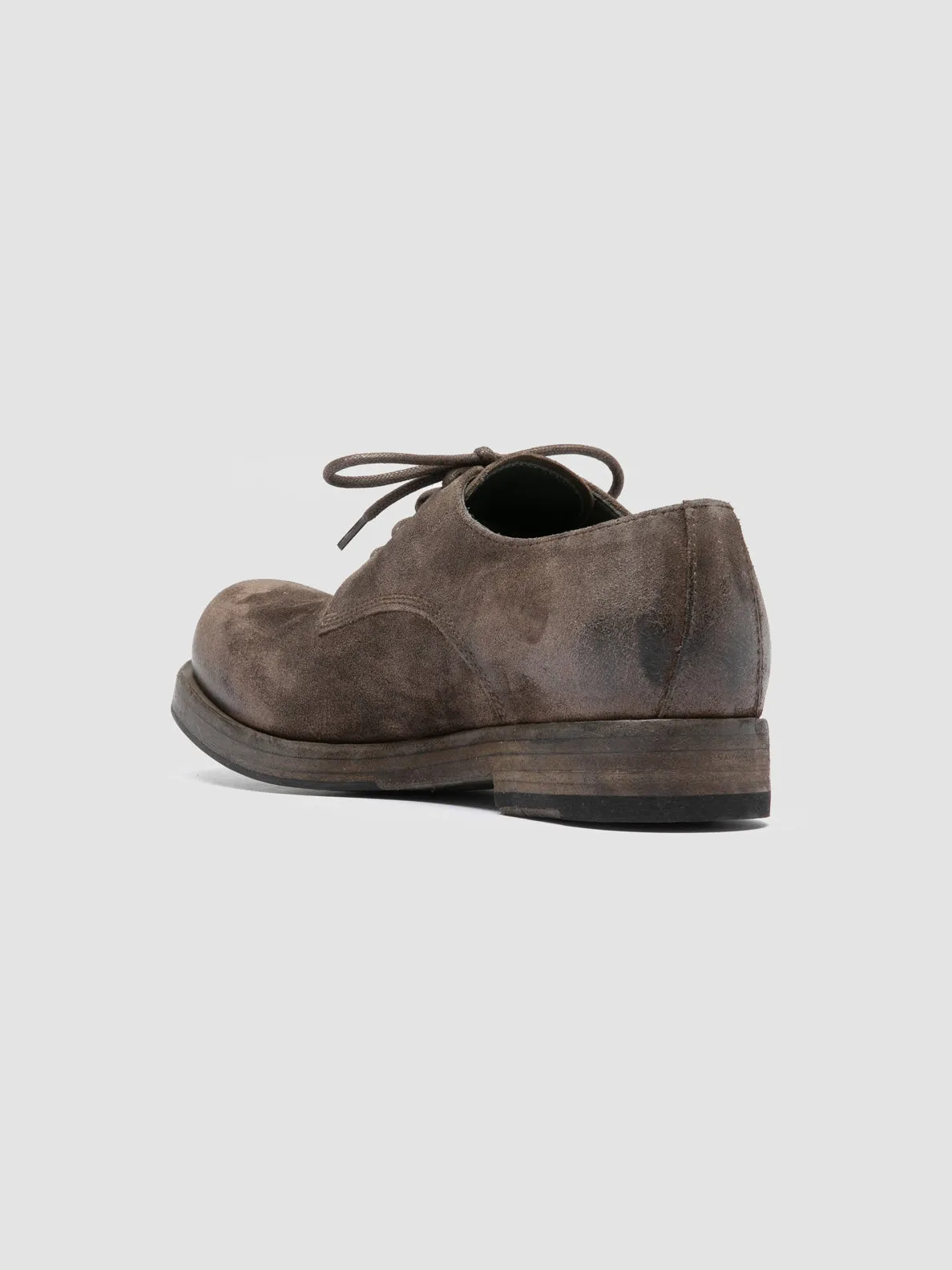 BULLA DD 311 - Green Suede Derby Shoes Lightweight All-Day Wear Daily Essentials