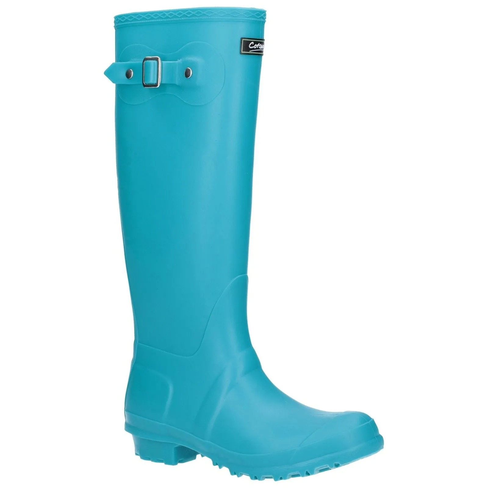 Cotswold Womens Sandringham Wellingtons Turquoise Waterproof Shoes Rugged Boots