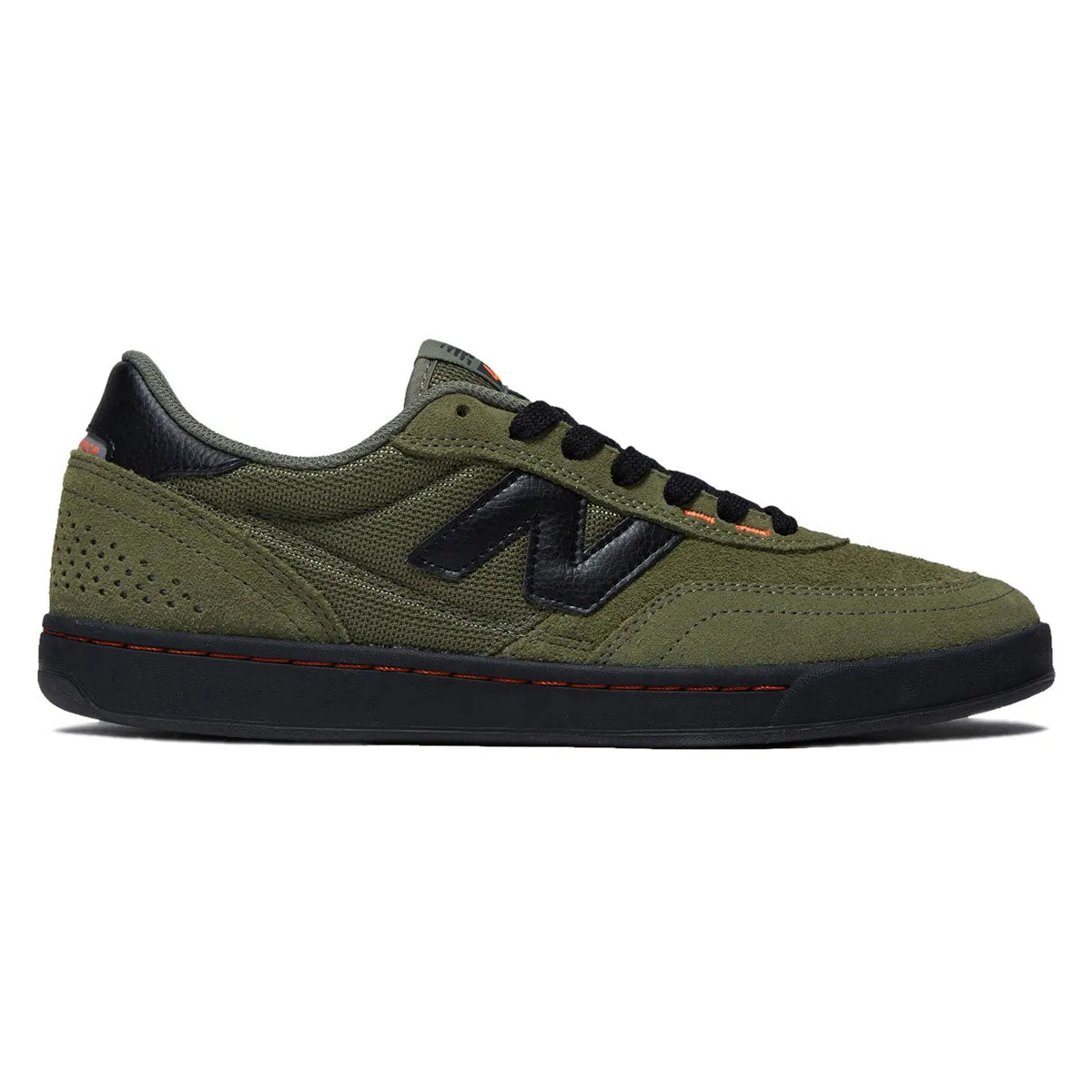 Rubber Outsole New Balance 440 V2 Shoes - Dark Olivine/Black