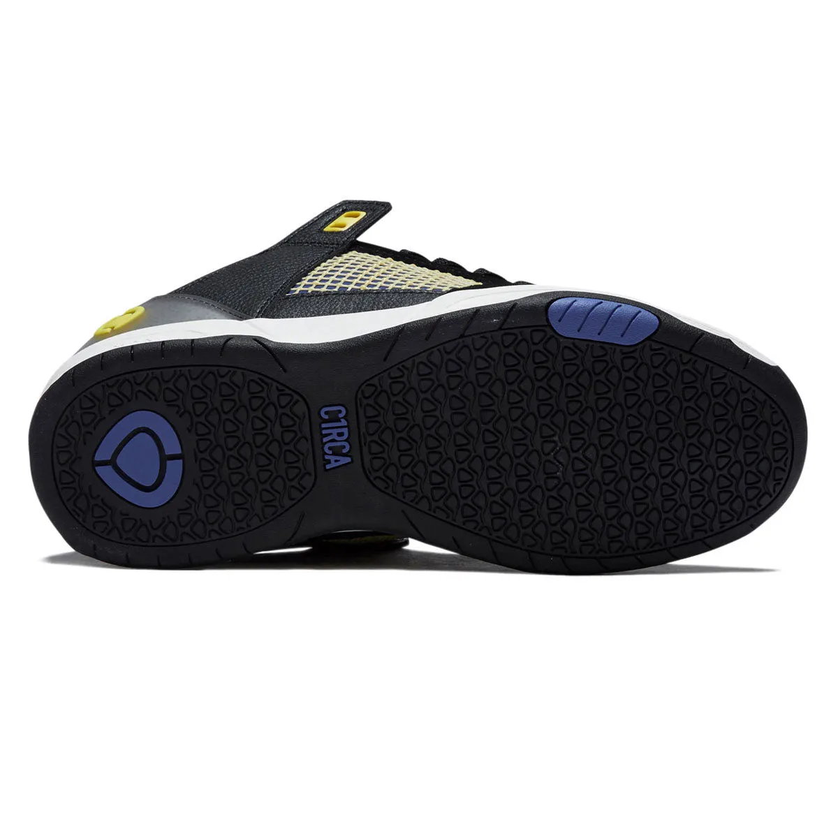 C1rca Tave TT Shoes - Black/Blue/Yellow On Board