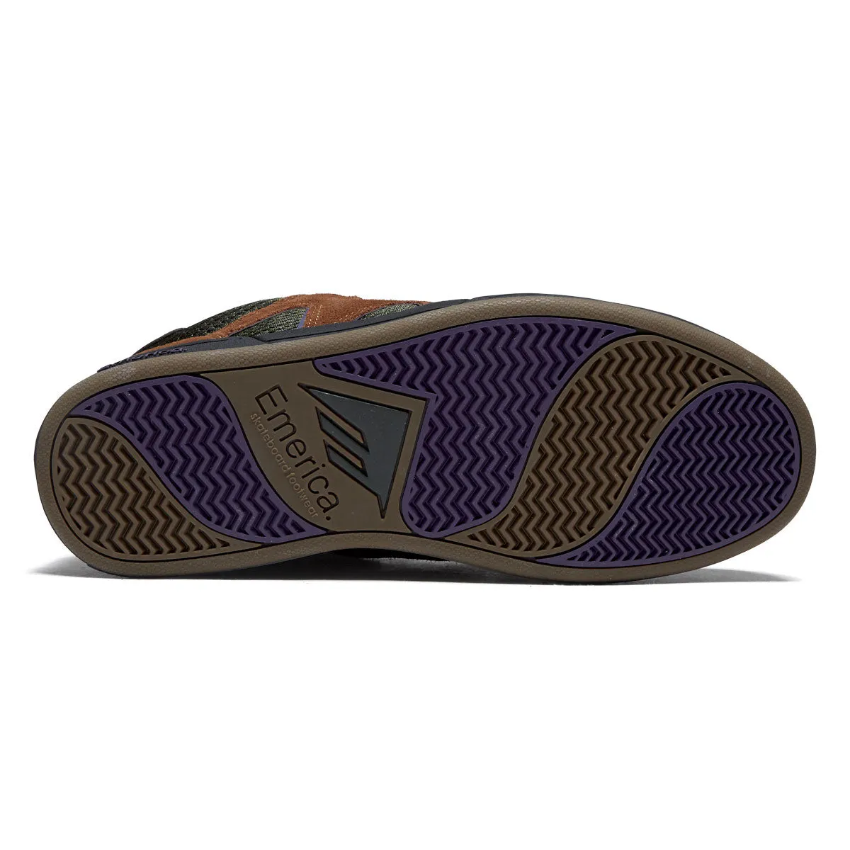 Emerica OG-1 Shoes - Brown/Green Urban Spirit