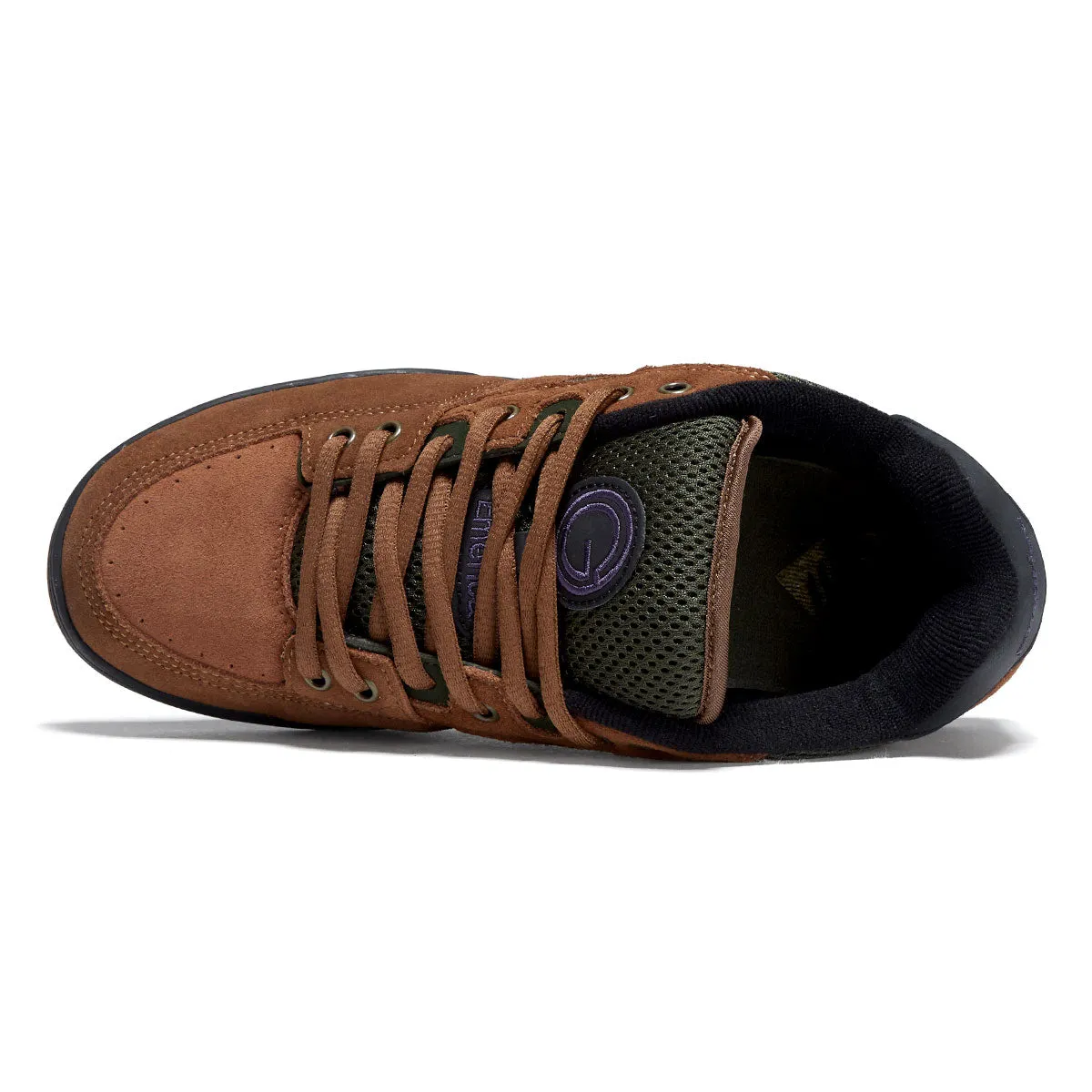 Classic Style Emerica OG-1 Shoes - Brown/Green