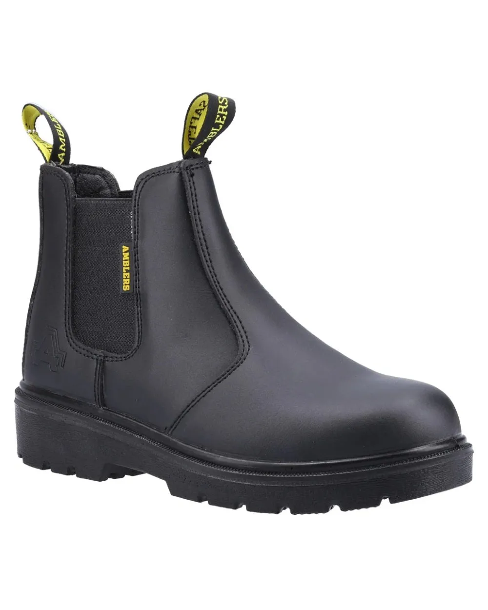 Amblers Safety Mens FS116 Hardwearing Safety Dealer Boots Pull Tab City Explorer