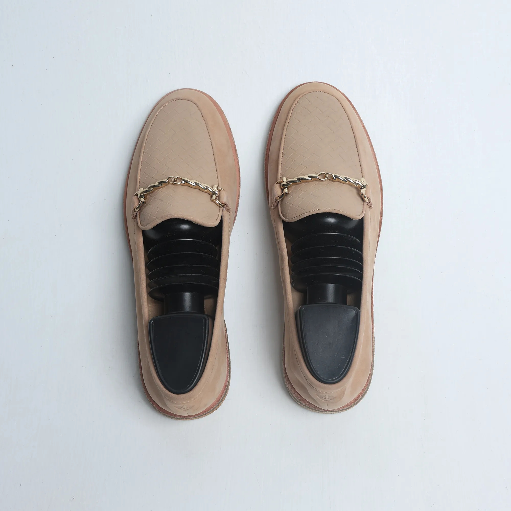 Sperry - Women's Suede Loafers - Taupe Comfort Path Step True