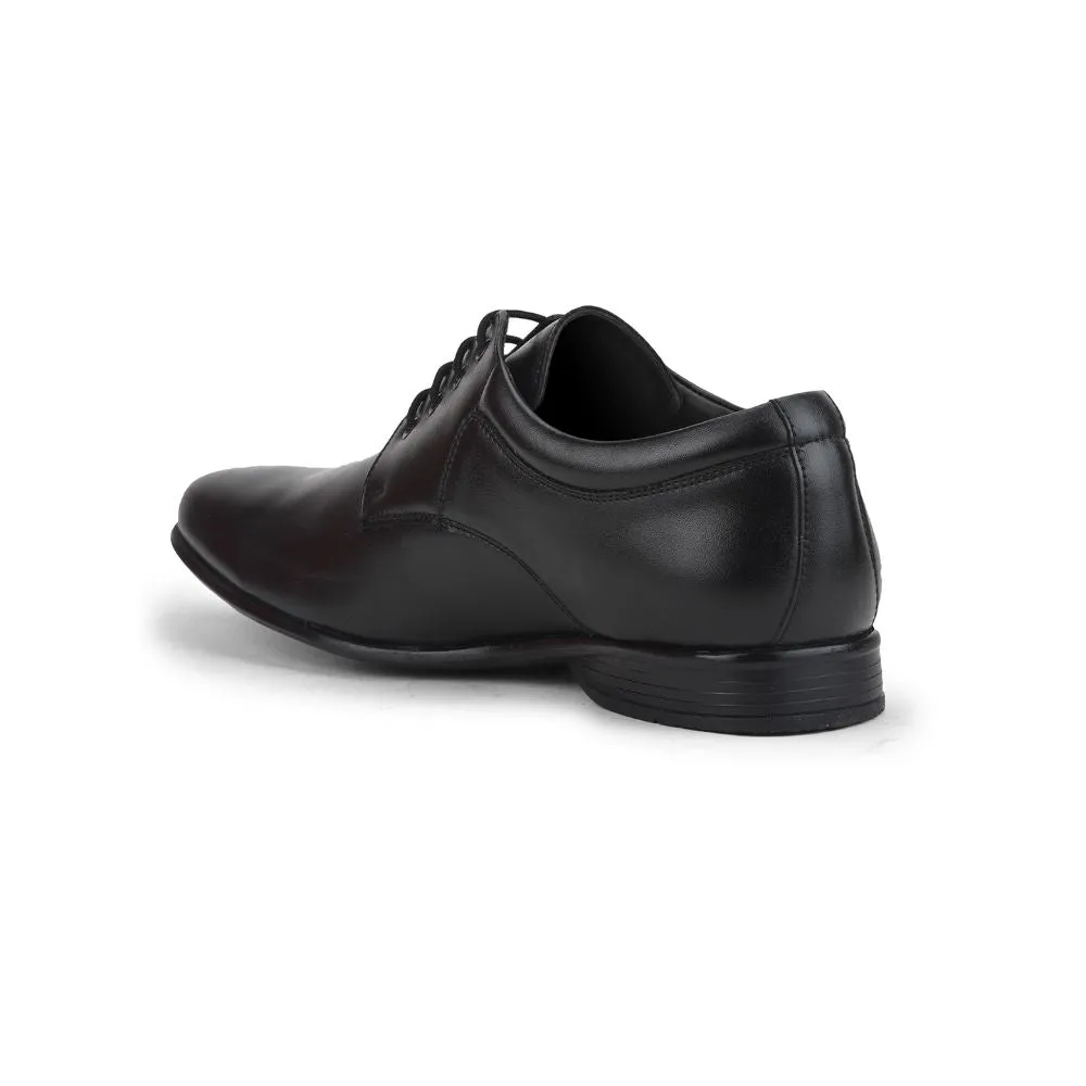 Reliable Durability Fortune (Black) Formal Lace Up Shoes For Men Robert-2 By Liberty