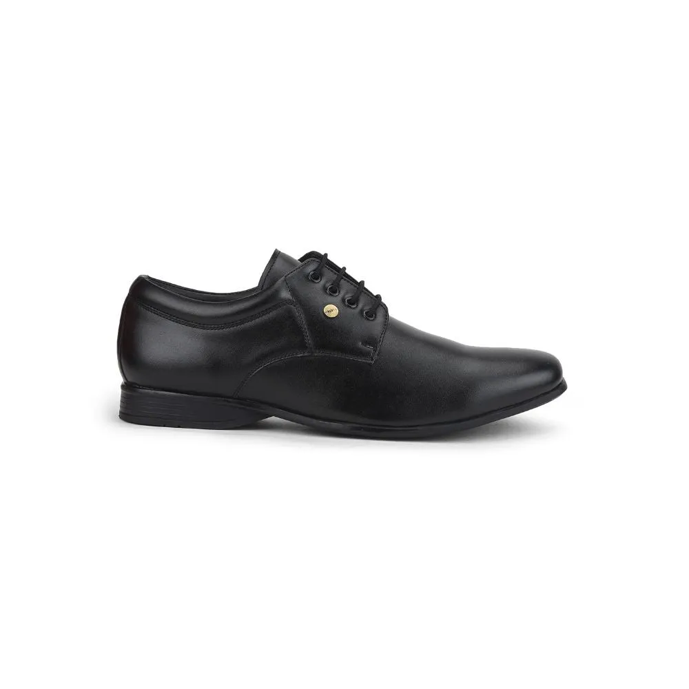 Fortune (Black) Formal Lace Up Shoes For Men Robert-2 By Liberty Durable Fit
